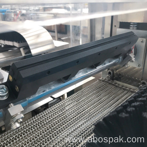 automatic buns rolls slicer packing machine